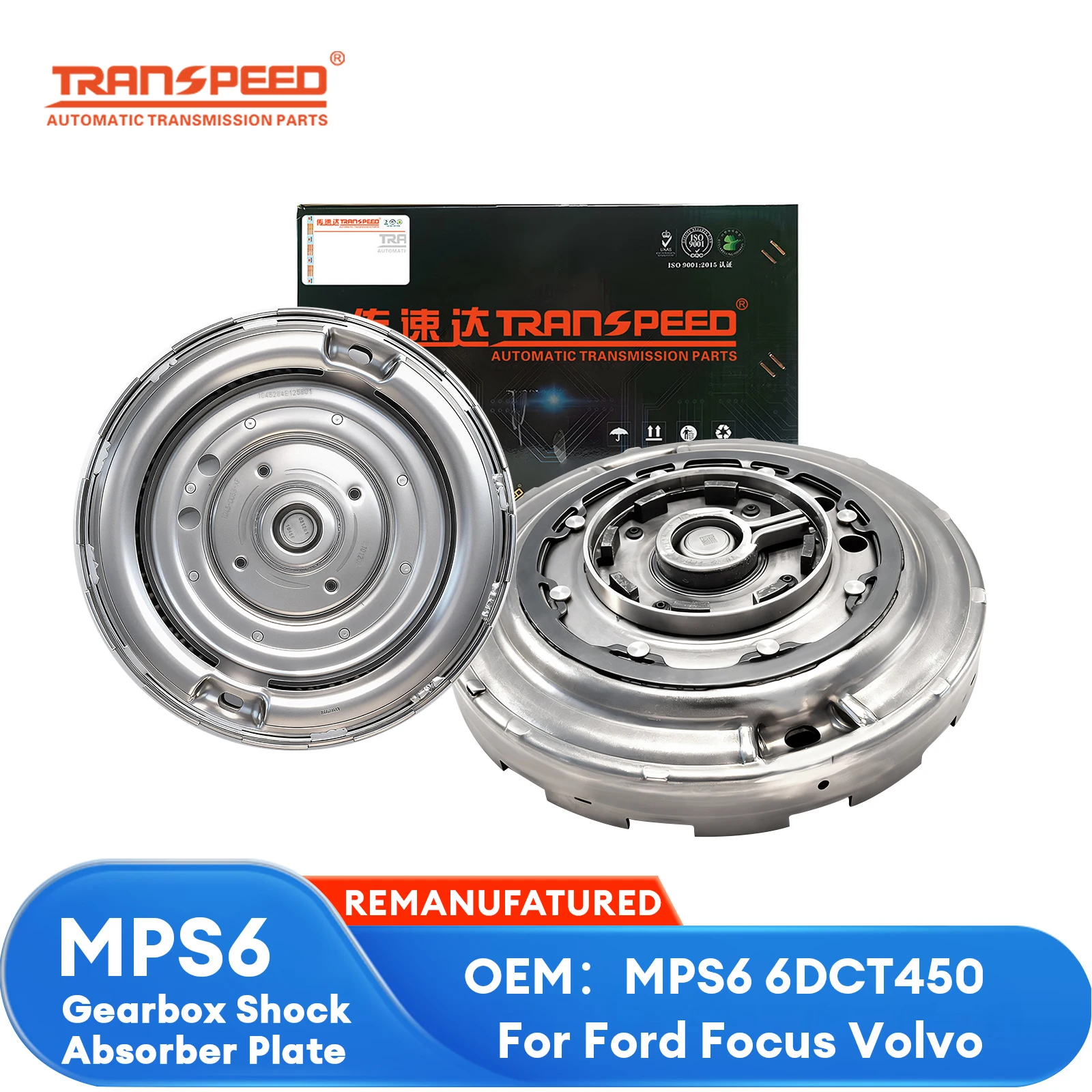 

Refurbished MPS6 6DCT450 Transmission Shock Absorber Plate Gearbox Disc Damping Plate TRANSPEED Ford Focus Volvo Dodge Chrysler