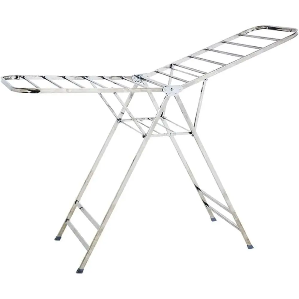 

Складная напольная сушилка для белья из нержавеющей стали – для использования в помещении и на улице