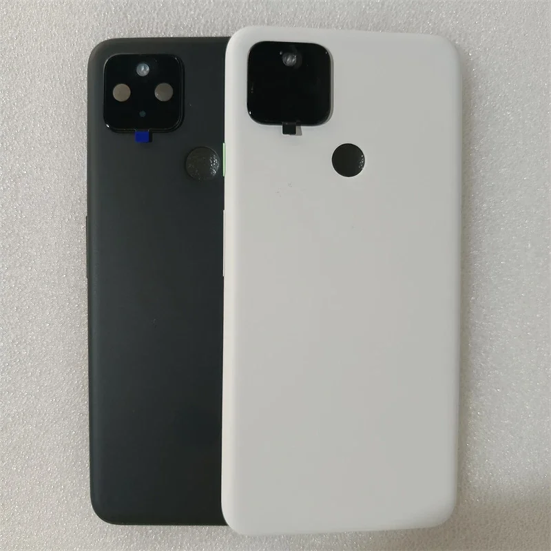 

Для Google Pixel 4A 5G задняя крышка аккумулятора, задний корпус, чехол с рамкой камеры, замена объектива