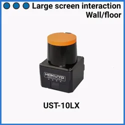 Hokuyo 10 Meters UST-10LX Scanning Laser Rangefinder Multi-touch Lidar Wall and floor screen interactive LiDAR kit