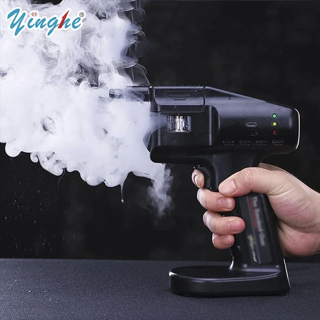 Smoke Generator Tool, Handheld Smoked Bubble Gun, No Open Flame Required, Kitchen Food Smoker,for Meat, Drinks, Cocktail