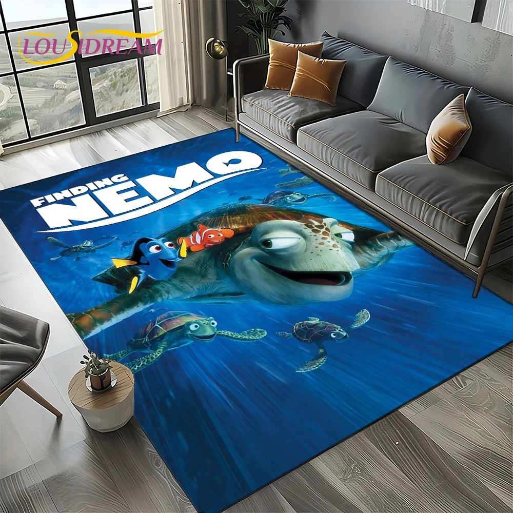 Cartoon 27 Style Cute Finding Nemo Sea World Carpet Rug for Bedroom Living Room Home Sofa Decoration,kids Large Decor Floor Mat