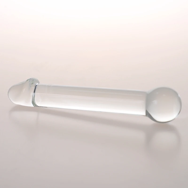 Factory Supply High Quality Top 1 Transparent Clear Vivid Glass Sex Toy/Glass Sex Toy Dildo /Glass Dildo Sex Toy Supplier