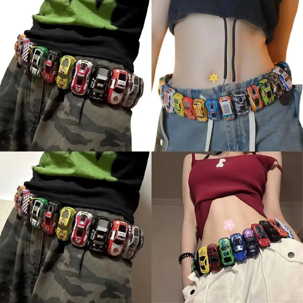 

39BC Women Adjustable Car Design Belt Soft PU Safety Buckles Practical Strap For Boys Girls Random Color