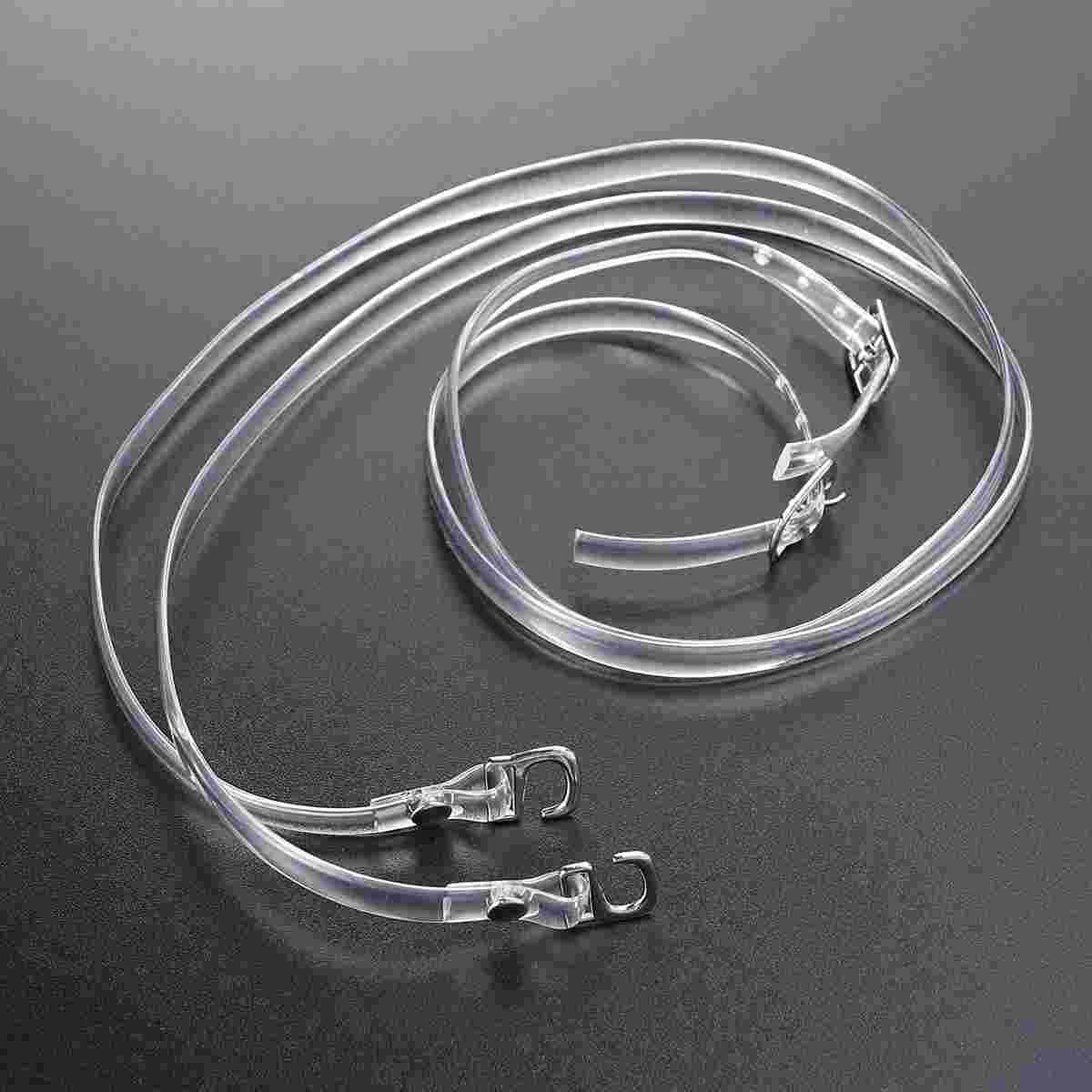 Walking Shoe Straps for Loose Shoes Heels Keep Track Adjustable Transparent Perfect Fit