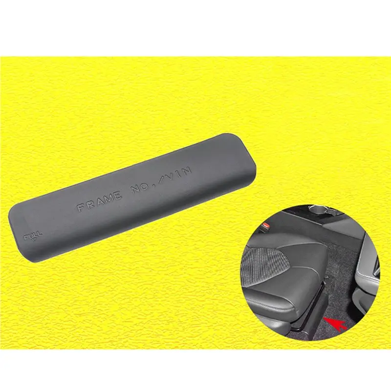 2X Car Passenger Seat Vehicle Identify Number Panel Vehicle Frame VIN Number Cover Vehicle For Toyota Avalon Camry LEXUS