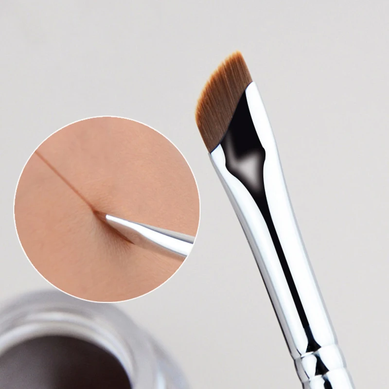 Eyeliner Brush Nose Shadow Repair Eye Shadow Concealer Foundation Makeup Brush Ultra Thin Fine Oblique Angle Eyebrow Brush