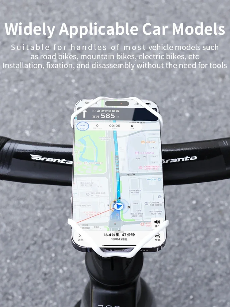 AliExpress NONE ESLNF Mountain Road Silicone Bike Phone Holder Quick-release Bicycle Mobile Phone Stand Cycling Accessories
