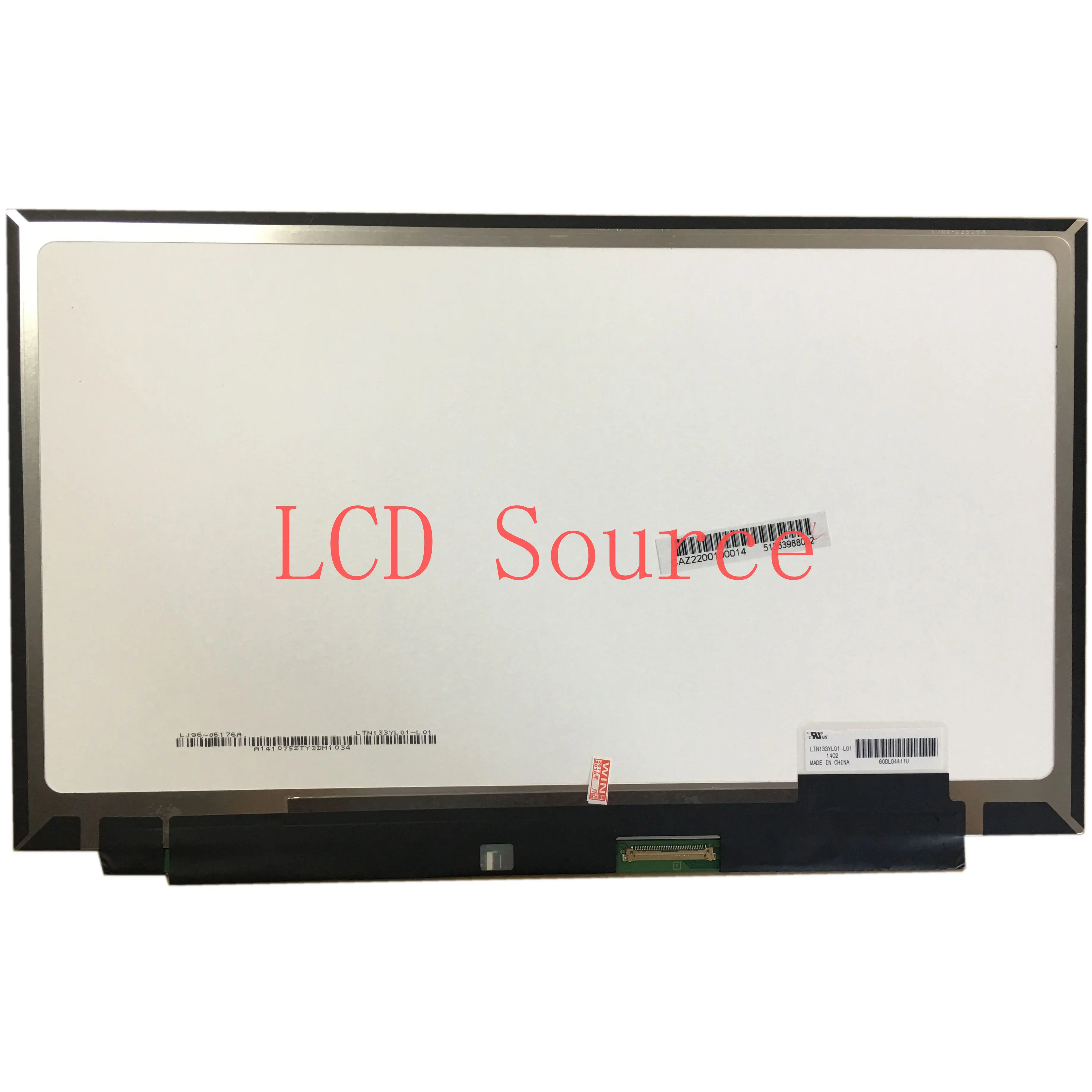 Imagem -02 - Ajuste Ltn133yl03 Ltn133yl01-l01 Ltn133yl01 L01 Ltn133yl05 13.3 3200*1800 Tela Lcd Novo sem Toque Ltn133yl03-l01