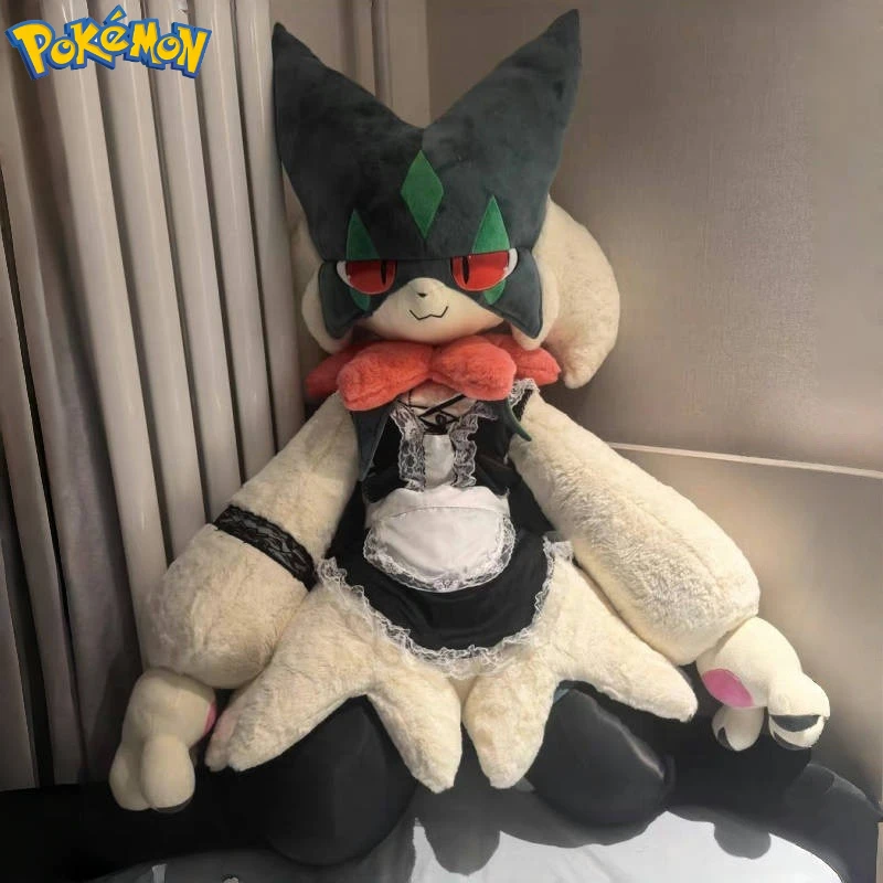 

Meowscarada 170CM Plush Presale Big Size Pokemon Plushie Cartoon Anime Ornament Comfortable Soft Doll Children Toy Gift