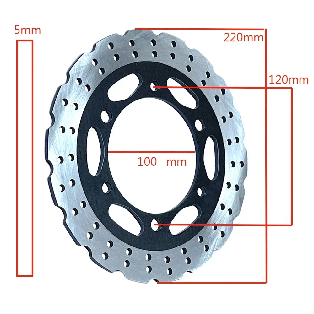 Motorcycle Front Rear Brake Disc Rotor For Kawasaki Ninja 125 250 300 300R EX300 ABS SL250 Z250 Z300 ER300 Versys 300 KLE300