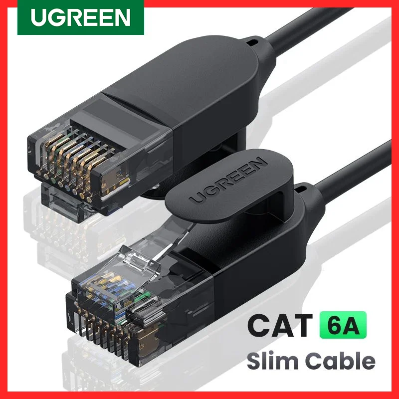 Ugreen-kabel Ethernet, cat 6 10 gb/s sieciowy, 4 skręcone pary, przewód, UTP, Cat6 a Lan RJ45
