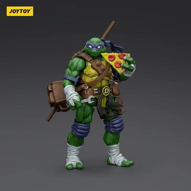Joytoy 1/18 figura de ação tartarugas-Michelangelo Donatello Leonardo Raphael versão reedição brinquedo de anime