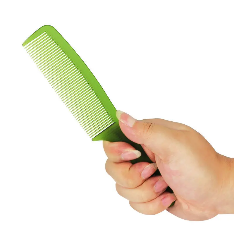 

Anti-static Salon Professional Barber Shop Hair Comb Plastic Hair Cutting Comb Dual-use Pointed Tail Handle Hair Styling Tools