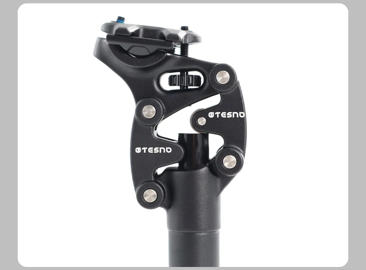 TESNO Fahrrad Sattelstütze MTB Stoßdämpfer Fahrrad Sattelstütze Dropper Manuelle Reise Höhe Suspension 27,2/30,9/31,6mm Fahrrad Sitzrohr – Detail 13
