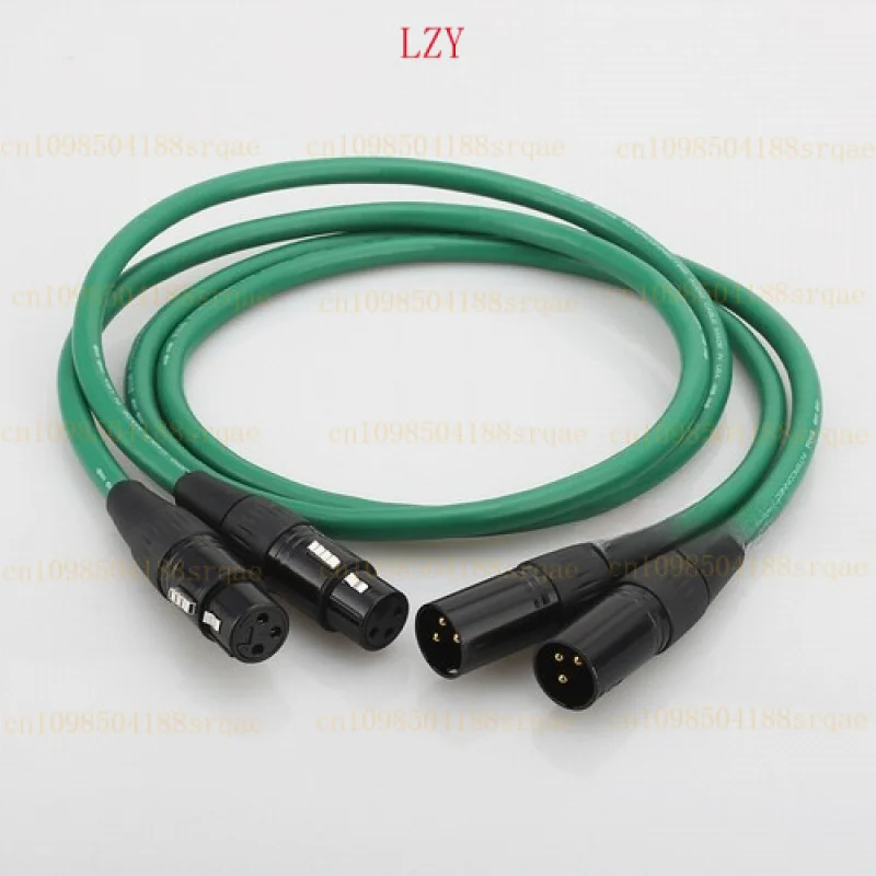 

Pair 2328 Silver-plated 3pin XLR Cable 6N OFC Male to Female Audio Interconnect