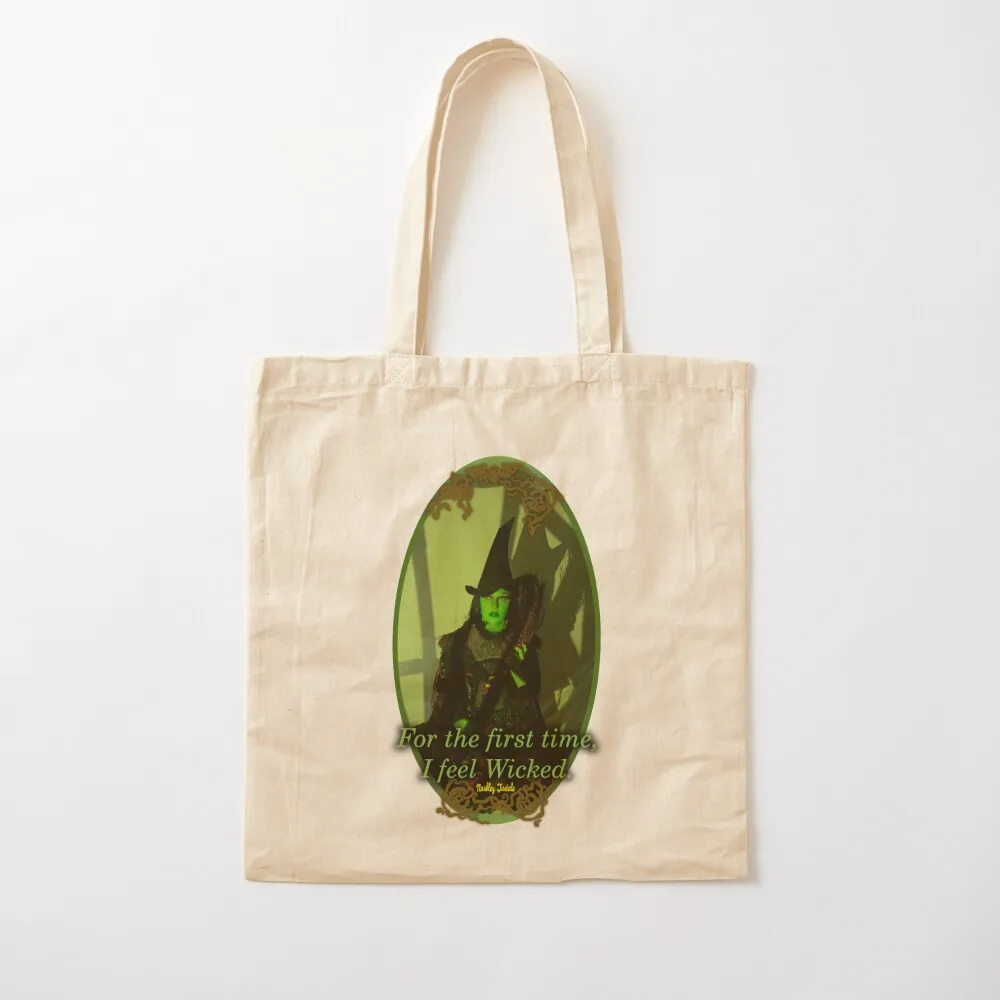 I Feel Wicked - Nashley Tisdale Tote Bag handbag tote bag canvas reusable shopping bag reusable grocery bags