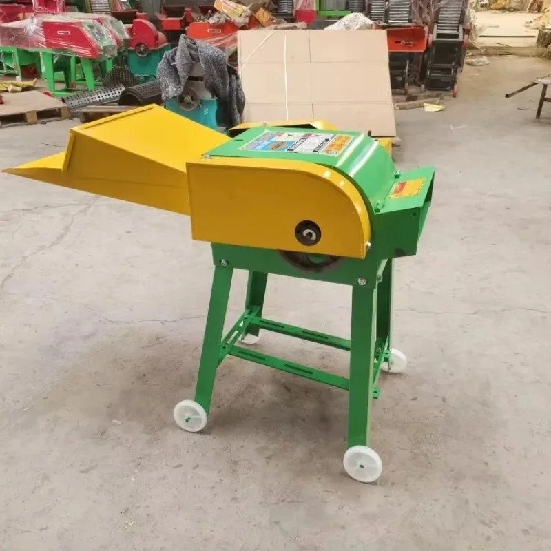 Automatic Livestock Feed Grass Hay Corn Straw Straw Grass Shredder Shell Cutting Machine Animal Feed Silage