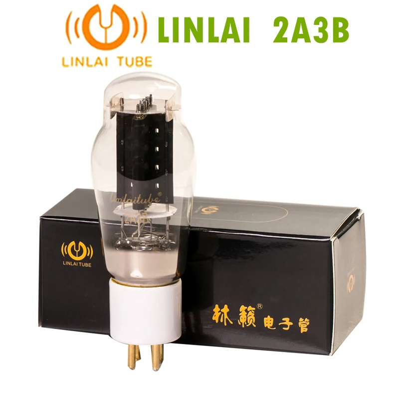 LINLAI 2A3B válvula de tubo de vacío reemplaza 2A3 2A3C WE2A3 2A3-TII 2A3-Z E-2A3 tubo electrónico Kit amplificador de Audio HIFI DIY combinado