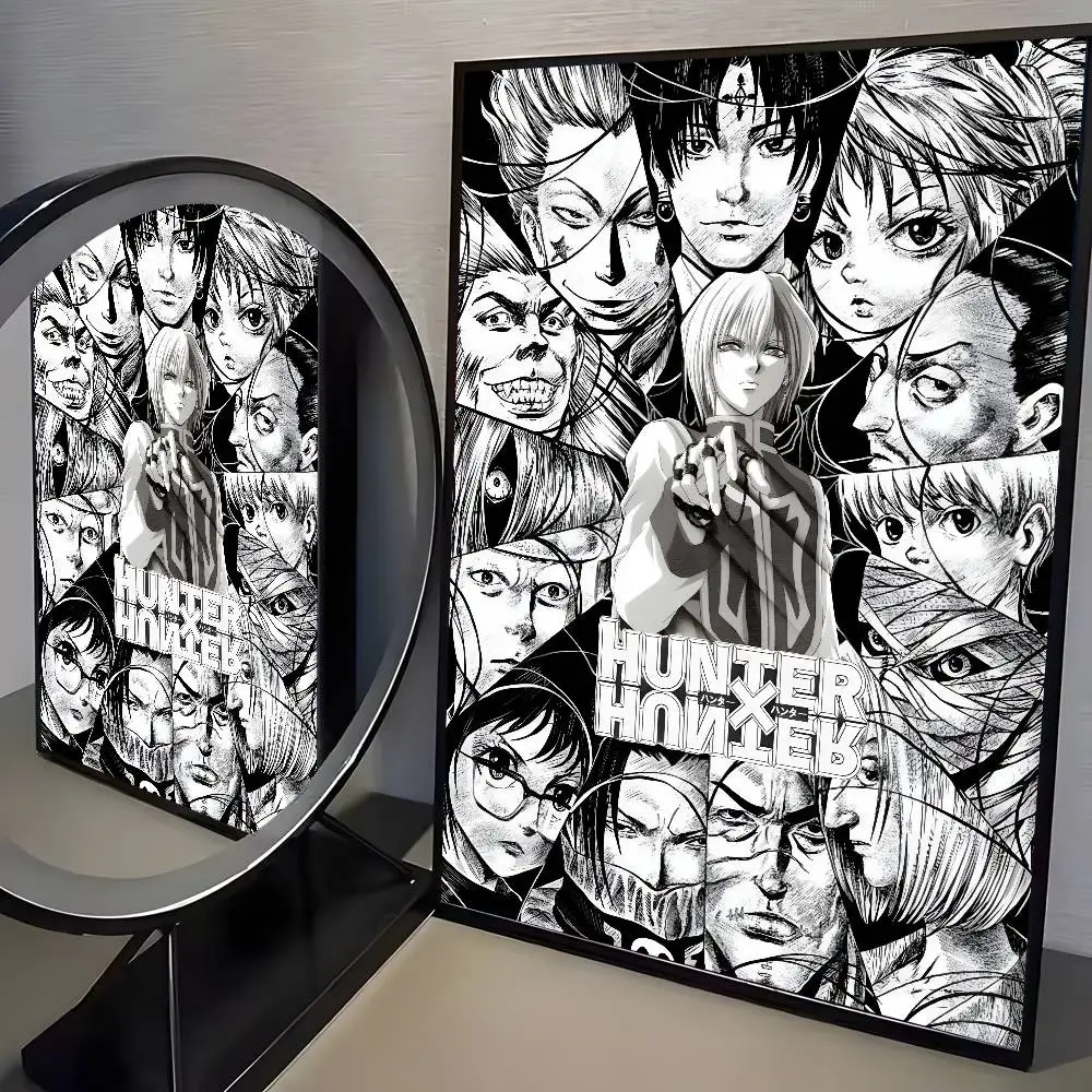 1 Stück Hochwertiges Japan Anime Hunter X Hunter Poster HD Leinwanddruck Ästhetisches Kunstdruckpapier Wandkunst für Wohnzimmer Heimdekoration – Detail 18