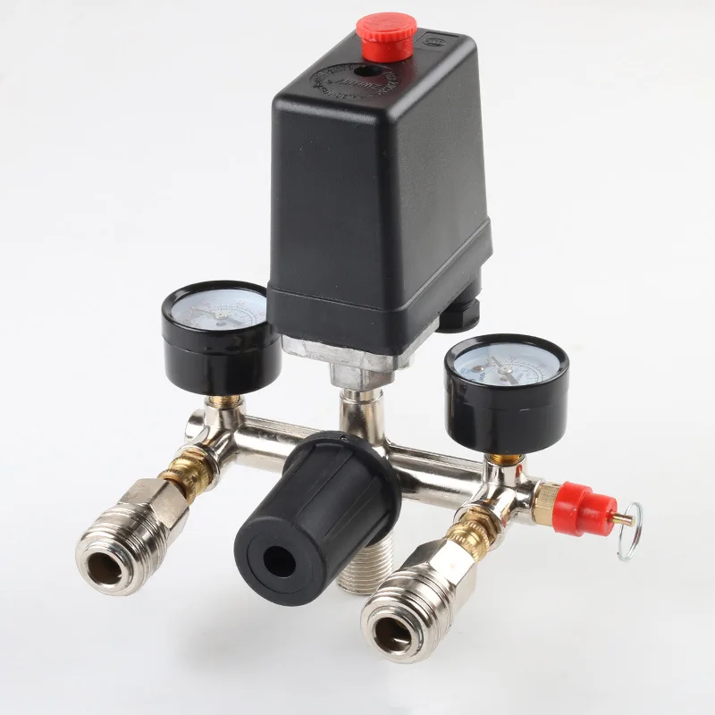 Regulador De Presión De Aire, AR2000 G1/4 Regulador Neumático Ajustable