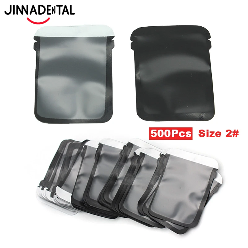 

500Pcs/Box Disposable Dental Digital X-Ray Scan Barrier Envelope Clinic Phosphor Plate Protective Pouch Cover Bag 33*44mm