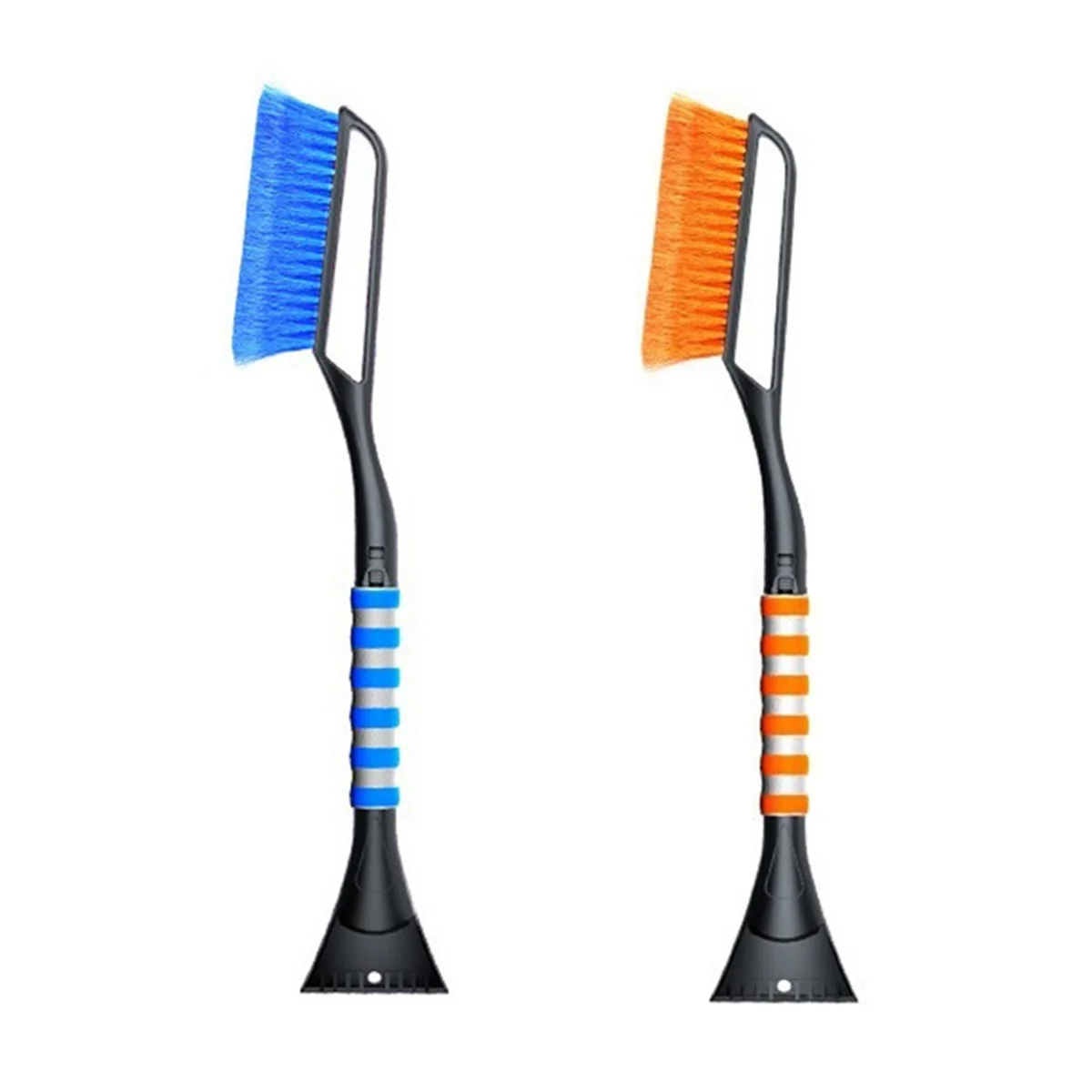 Snow Removal Brush Detachable De-Icer for Car Windshield, Car Snow Plow and Brush for Car Truck SUV ,27 Inch, 2PCS