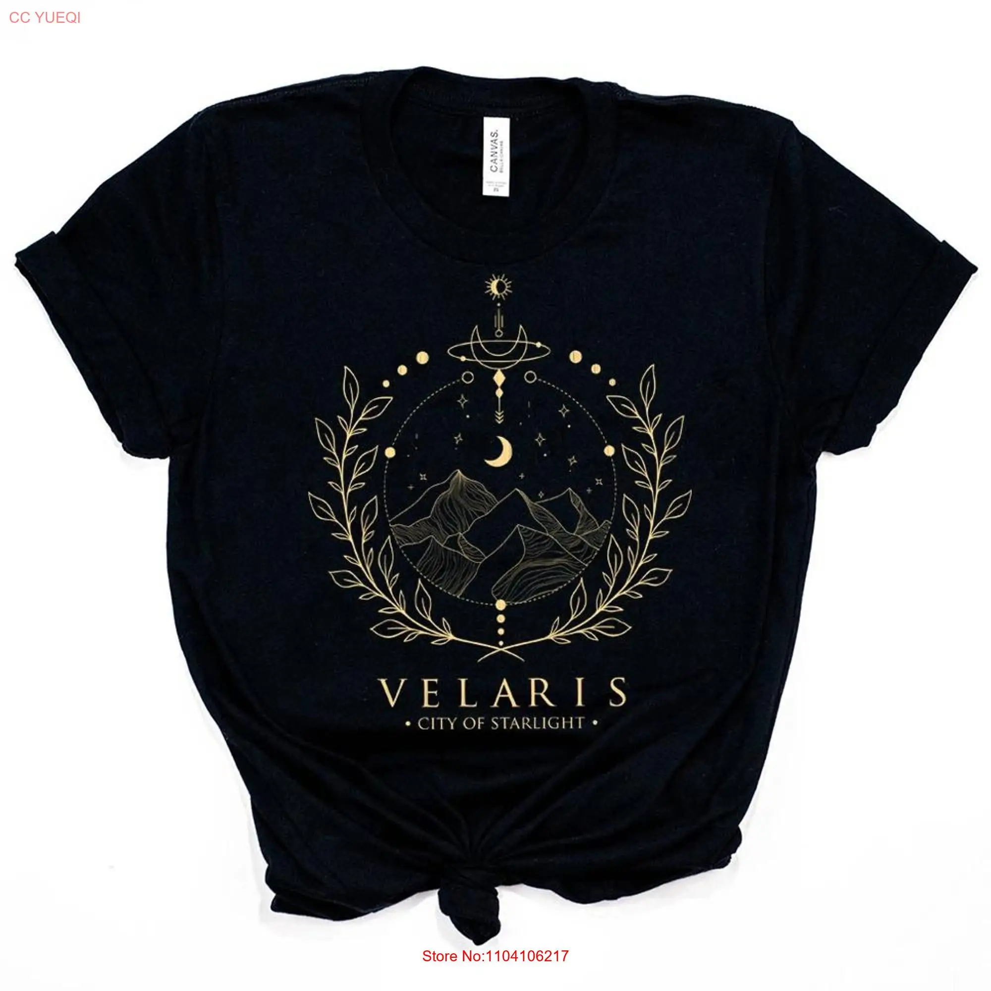 Velaris T shirt Acotar The Night Court Women Book Lover SJM City of Starlight Bookish  long or short sleeves