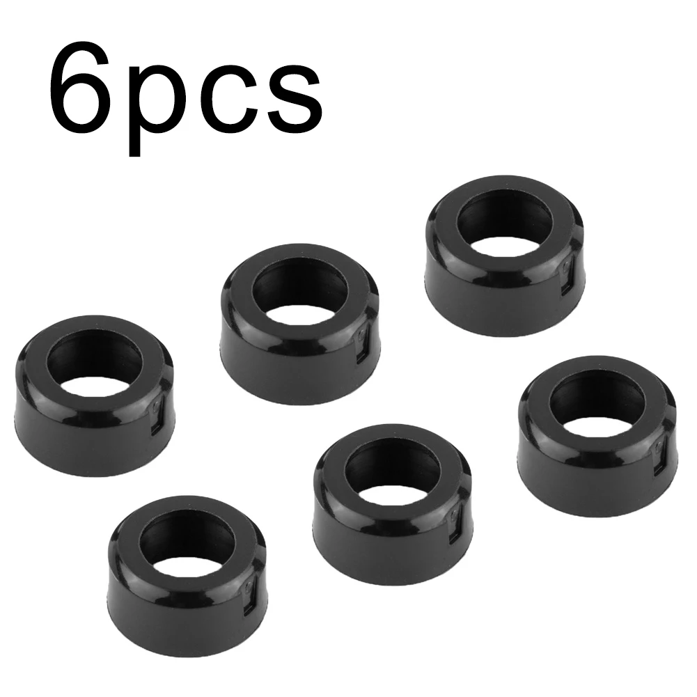 6Pcs Fuel Injector Seal Adaptor For Ford Explorer For Mustang 926-028 F77Z-9G512-AA Plastic Car Accessories Tools