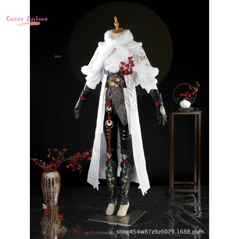 Игра Naraka: Bladepoint Justina Gu, карнавальный костюм, униформа на Хэллоуин, карнавал, вечеринку, Рождество, ролевая одежда, одежда