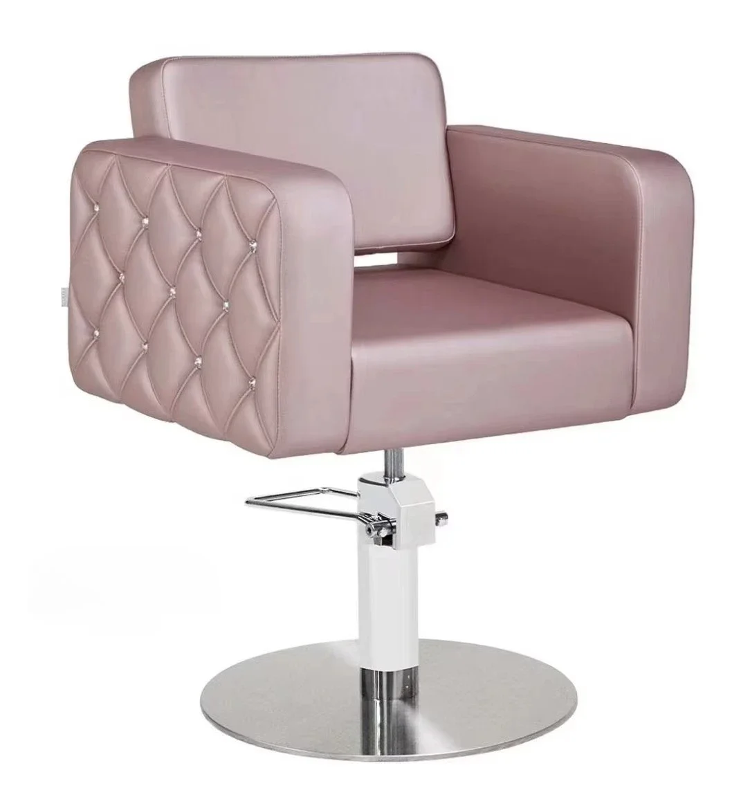 * Multifunctional Luxury Antique Heavy Duty Swivel Salon Retro Barber Chair Professional Hydraulic Pump Salon Chair