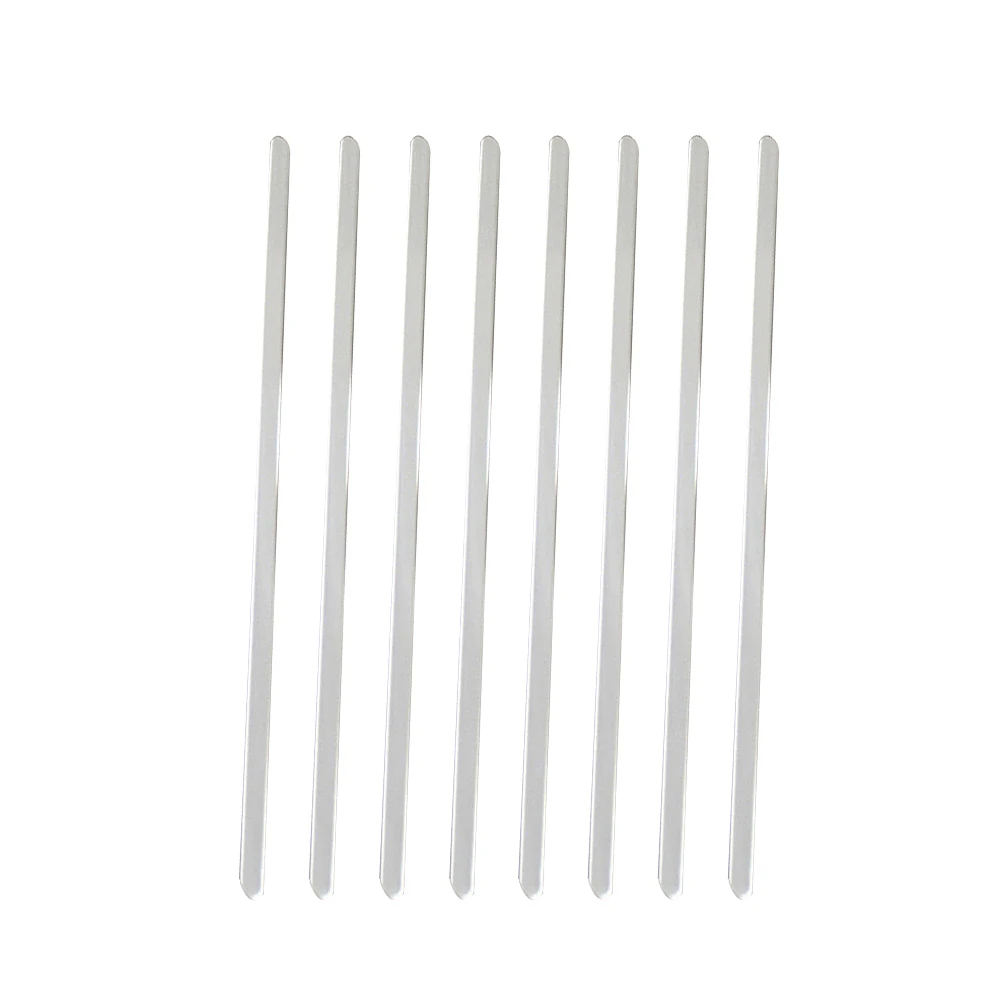 

8pcs Stainless Steel Bracelet Inner Core Cuff Blanks Bangle DIY Craft Rings Durable Matte Mirror Jewelry Making Mold