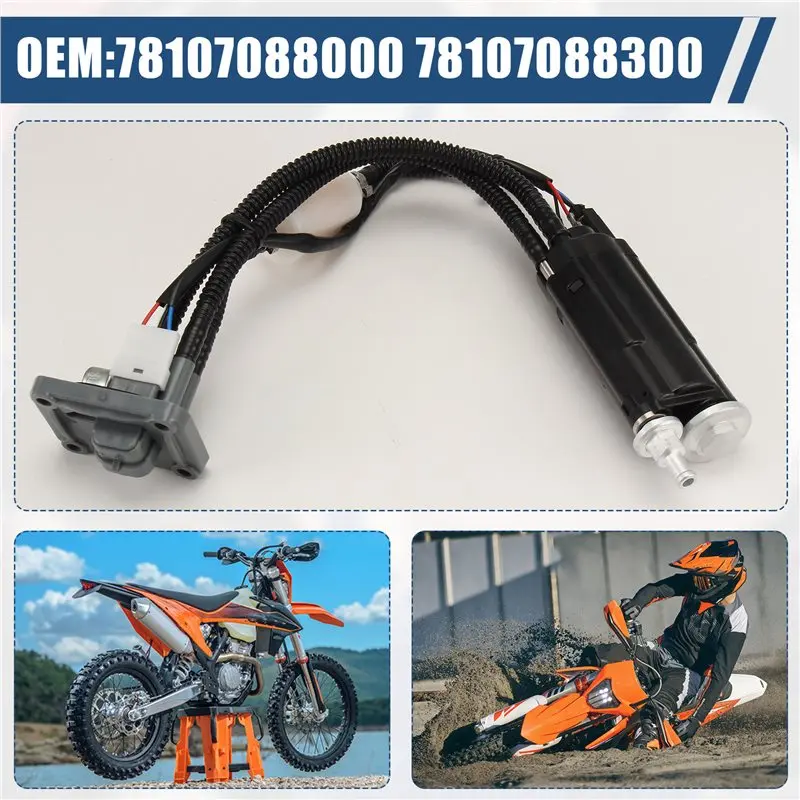 For EXC-F 250 350 450 2012-2020 Compatible Motorcycle Fuel Pump Assembly 78107088000 78107088300