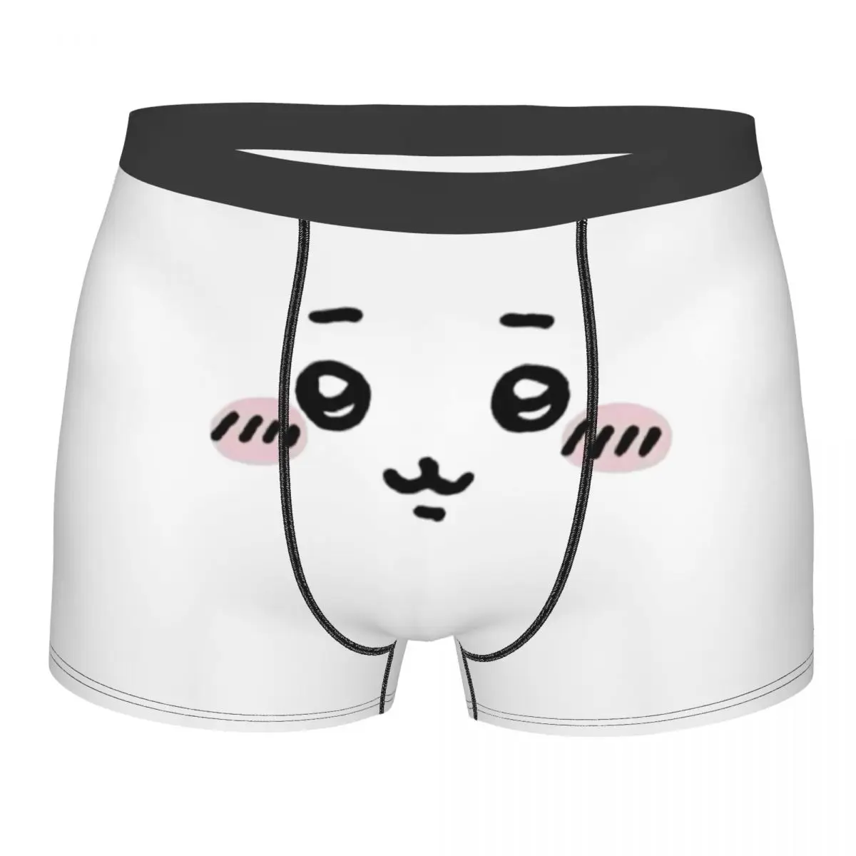 

Chiikawa Anime Japan Cute Men's Long Underwear Boxer Shorts Panties Novelty Breathable Underpants for Homme Plus Size