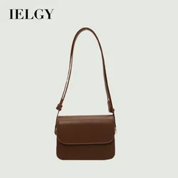 IELGY design shoulder strap fashionable and popular messenger all-match small square bag