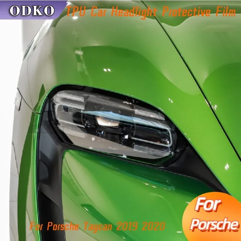 para-porsche-taycan-2019-2020-farol-do-carro-protecao-matiz-filme-fumaca-preto-transparente-tpu-luz-dianteira-adesivo-acessorios