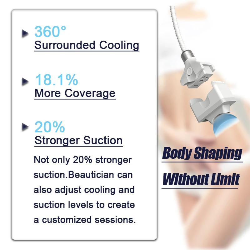 Mixslim Body Sculpt Fat Weight Loss Winkonalser 360 Cryolipolysis Machine