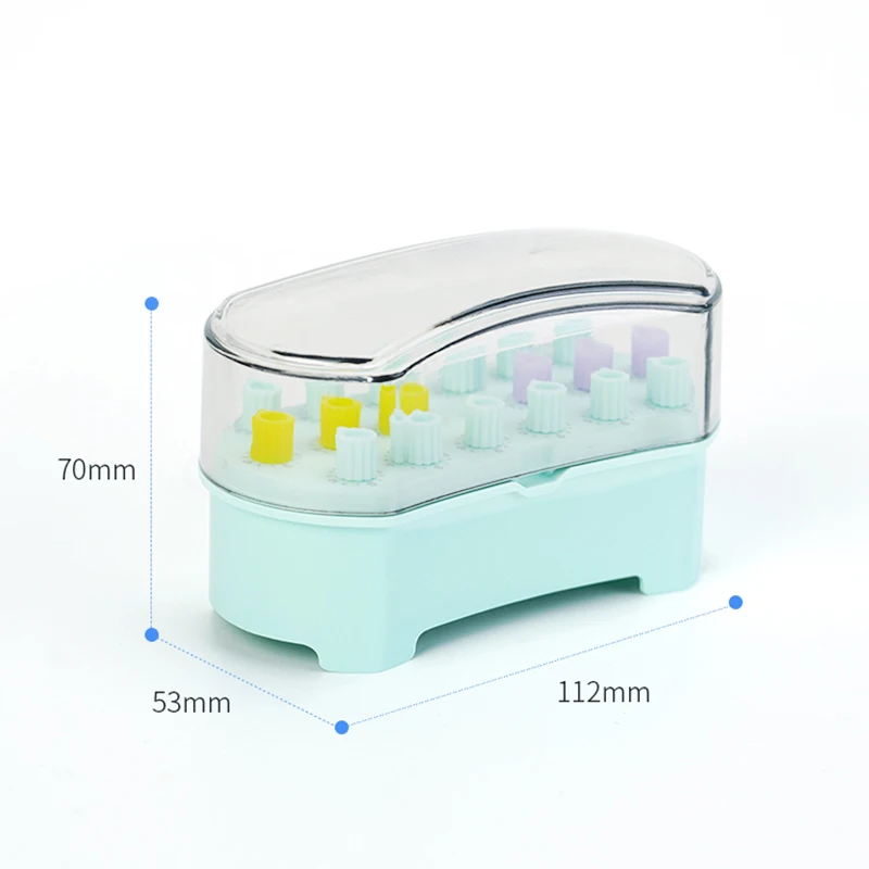 

New Dental Autoclavable Disinfection Box Counting Box Root Canal File Sterilization Holder Rack