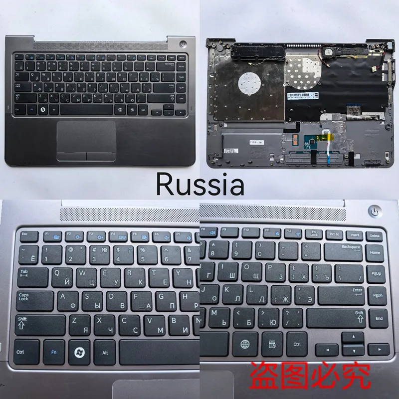 

Russian/brazil/thailand/korean/US/canada/uk New laptop for samsung NP 530U4B 535U4C 530U4C 530U4B palmrest with keyboard