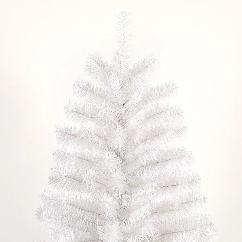 PVC Artificial Christmas Tree White Cedar Large Flocking Snowflake Outdoor Indoor Christmas Decoration Supplies 90CM-180CM