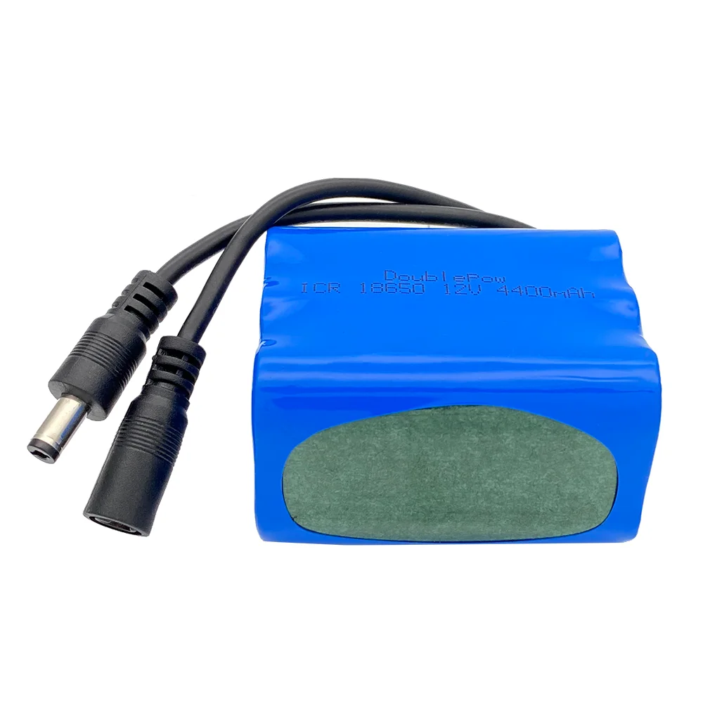 12V 4400mAh 18650 Lithium Battery Pack with BMS Protection Board Rechargeable Battery Pack for Power Tools and DIY Equipment