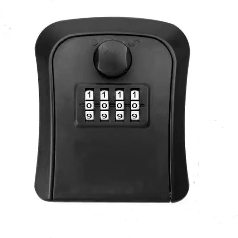 Caixa de parede para armazenamento de chave com senha inteligente, combinação de 4 dígitos, para uso externo, seguro, nova