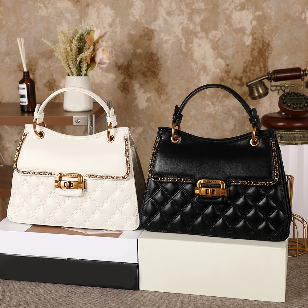 Ladies' Handbag 2026 Season Change New High end Simple Fashion Lingge Single shoulder Crossbody Bag Multi functional Bag