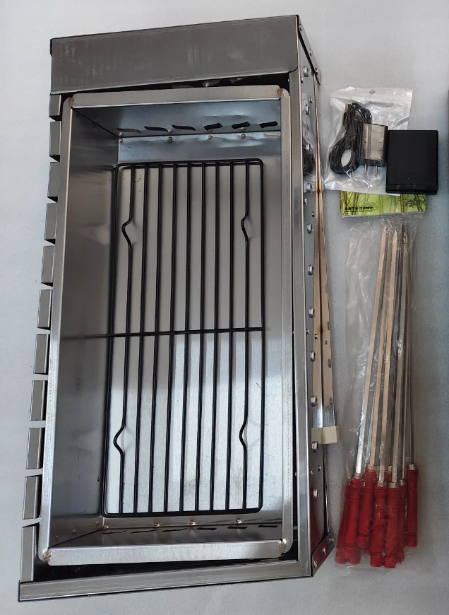 

Electric Kebab Rotating Machine Automatic Rotation Grill Smokeless Indoor Oven for Lamb And Other Foods