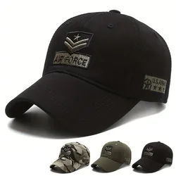 Unisex AIR FORCE Arrow Embroidery Baseball Caps Spring and Autumn Outdoor Adjustable Casual Hats Sunscreen Hat