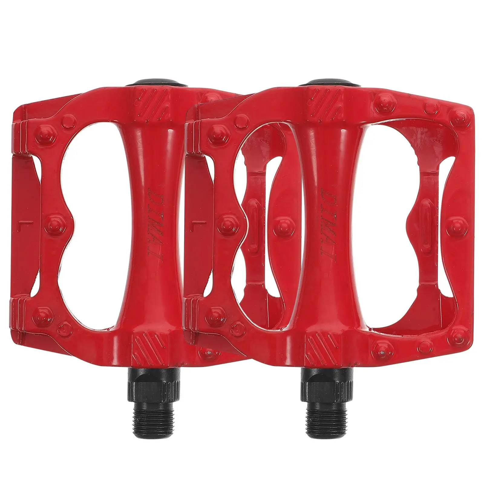 

2 Pcs Bike Foot Pedal Accessories Bicycle Mountain Pedals Flat Ball for Road Red Supplies Child