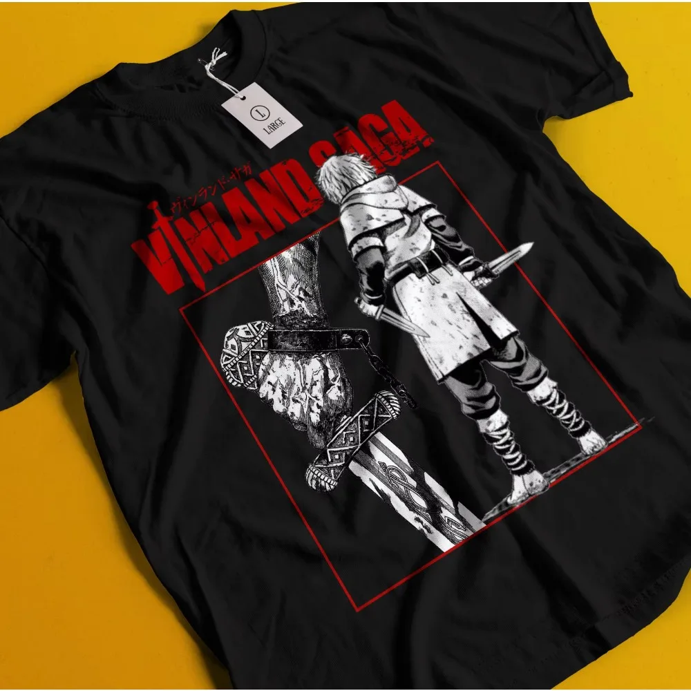 Vinland Saga Askeladd T Shirt Men Women Cotton Graphic Printed Short Sleeve Round Neck Viking Historical Anime Tee 2026 Hot Sale