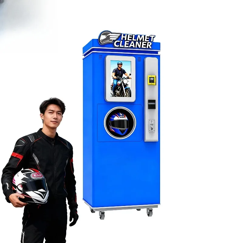 Motorcycle helmet care products cleaning vending machine interior cleaner high quality helmet cleaning dryer sterilizer