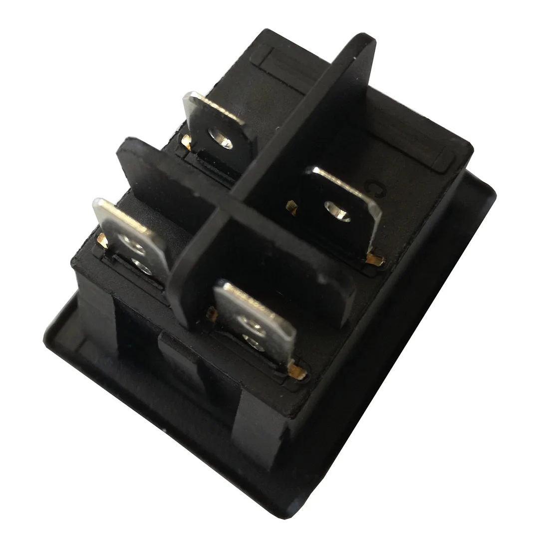 KCD4 방수 로커 스위치 4핀 20A/125V 16A/250V 푸시 버튼 스위치, 1팩