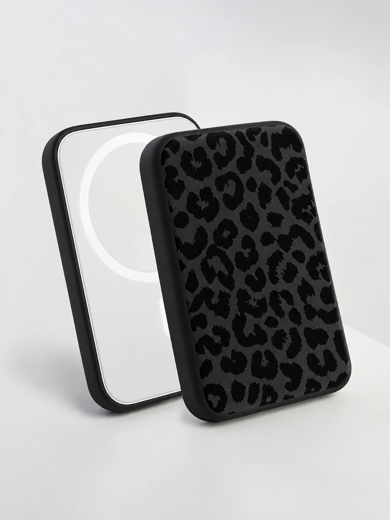 1Pcs Black TPU Charging Case Protector, Compatible With Apple's Original MagSafe Wireless Power Bank